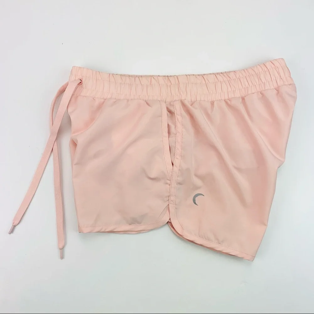 ZYIA Active Bomber Brief Lined Drawstring Shorts Blush_4